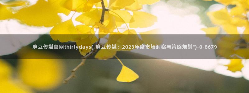 传媒的官网麻豆：麻豆传媒官网thirtydays(\